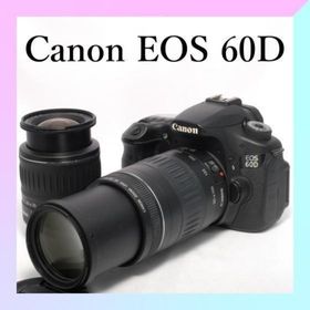 キヤノン(Canon)の✨人気のハイアマチュアモデル✨スマホ転送✨Canon EOS 60D Wレンズ(デジタル一眼)