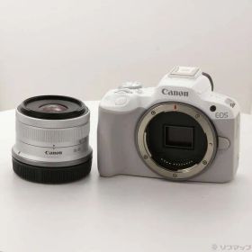 ソフマップ 〔中古品〕 EOS R50 RF-S18-45 IS STM レンズキット ホワイト【305】