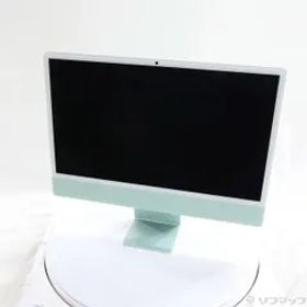 ソフマップ 〔中古品〕 iMac 24-inch Late-2024 MWUY3J／A Apple M4 10コアCPU_10コアGPU 16GB SSD256GB グリーン 〔15.7 Sequoia〕【258】
