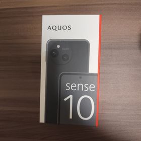 シャープ(SHARP)の新品未使用 AQUOS sense10 6GB/128GB フルブラック(スマートフォン本体)