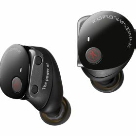 オーディオテクニカ ATH-CKS50TW2(E) ワイヤレスイヤホン Bluetooth 5.3 ノイズキャンセリング 重低音 LE Audio対応 オリジナルステッカー付き マグネティックスイッチ機能 最大約65時間再生 IP55 防水防塵 マルチポ