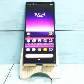 au Xperia5 SOV41 ブルー 本体 白ロム SIMロック解除済み SIMフリー 447502