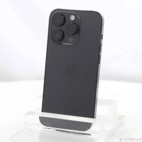 ソフマップ 〔中古品〕 iPhone14 Pro 128GB スペースブラック MPXU3J／A SIMフリー 〔ネットワーク利用制限▲〕【262】