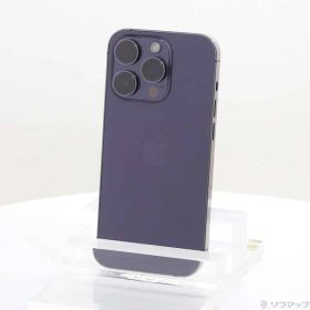 ソフマップ 〔中古品〕 iPhone14 Pro 128GB ディープパープル MQ0F3J／A SIMフリー【349】