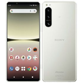 ★モバイル一番★新品同様★SONY Xperia 5 IV SO-54C エクリュホワイト