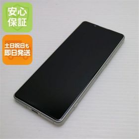安心保証 新品同様 SOG09 Xperia 5 IV エクリュホワイト