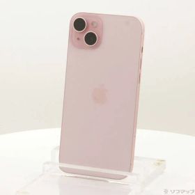 ソフマップ 〔中古品〕 iPhone15 Plus 512GB ピンク MU0U3J／A SIMフリー【198】