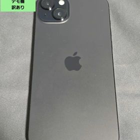 【デモ機・訳あり品】iPhone15 Plus 128GB ブラック