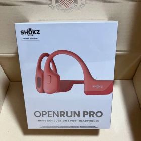 【正月太り解消】 SHOKZ OPENRUN PRO 骨伝導イヤホン ピンク