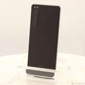 ソフマップ 〔中古品〕 Xperia 5 IV 128GB ブラック SO-54C docomo SIMフリー【262】