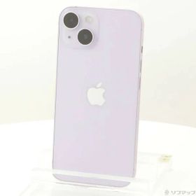 ソフマップ 〔中古品〕 iPhone14 128GB パープル MPUY3J／A SIMフリー【258】