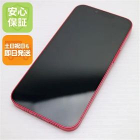 新品同様 SIMフリー iPhone14 128GB レッド スマホ 土日祝発送 即日発送 09000