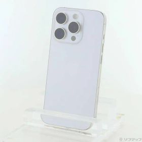 ソフマップ 〔中古品〕 iPhone15 Pro 128GB ホワイトチタニウム MTU83J／A SIMフリー【198】