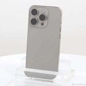 ソフマップ 〔中古品〕 iPhone15 Pro 128GB ナチュラルチタニウム MTU93J／A SIMフリー【349】