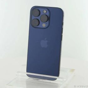 ソフマップ 〔中古品〕 iPhone15 Pro 128GB ブルーチタニウム MTUA3J／A SIMフリー【377】