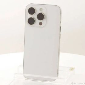 ソフマップ 〔中古品〕 iPhone15 Pro 256GB ホワイトチタニウム MTUD3J／A SIMフリー【269】