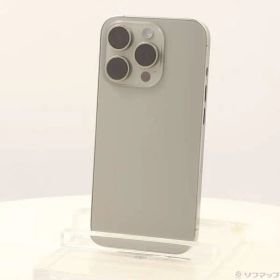 ソフマップ 〔中古品〕 iPhone15 Pro 256GB ナチュラルチタニウム MTUF3J／A SIMフリー【348】