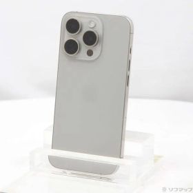 ソフマップ 〔中古品〕 iPhone15 Pro 256GB ナチュラルチタニウム MTUF3J／A SIMフリー【344】