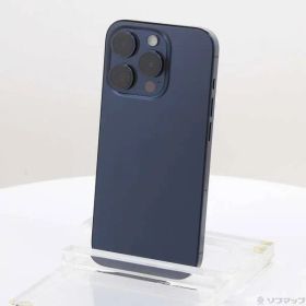 ソフマップ 〔中古品〕 iPhone15 Pro 256GB ブルーチタニウム MTUG3J／A SIMフリー【344】