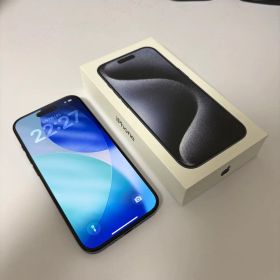 iPhone 15 pro 128 GB SIMフリー ブルーチタニウム