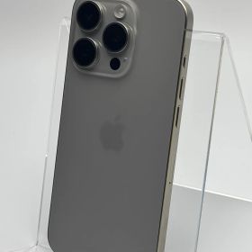 【中古C】iPhone 15 Pro 1TB ナチュラルチタニウム バッテリー【100%】【ネットワーク利用制限△】