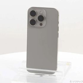 ソフマップ 〔中古品〕 iPhone15 Pro 128GB ナチュラルチタニウム MTU93J／A SIMフリー【262】