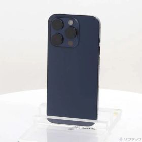 ソフマップ 〔中古品〕 iPhone15 Pro 128GB ブルーチタニウム MTUA3J／A SIMフリー【371】