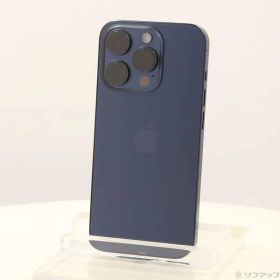 ソフマップ 〔中古品〕 iPhone15 Pro 128GB ブルーチタニウム MTUA3J／A SIMフリー【198】