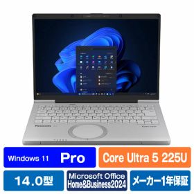 パナソニック インテル12コアCPU Core Ultra プロセッサー搭載したレッツノート Let's note CF-FC6ADMCR [CFFC6ADMCR]【RNH】