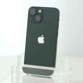 【中古】Apple(アップル) iPhone13 mini 128GB グリーン MNFC3J／A SIMフリー 【198-ud】