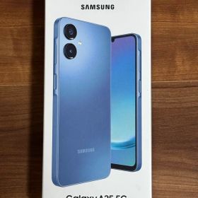 Samsung Galaxy A25 5G 本体 ブルー スマホ 未使用