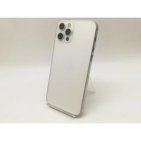 【中古】Apple au 【SIMロック解除済み】 iPhone 12 Pro 128GB シルバー MGM63J/A【横浜】保証期間1ヶ月【ランクC】