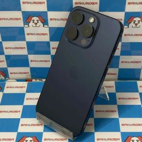【中古】iPhone15 Pro 128GB ブルーチタニウム MTUA3J/A AU版SIMフリー 美品