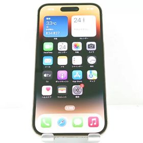 iPhone14 Pro 128GB au ゴールド 送料無料 本体 c13713 【中古】