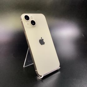 アップル(Apple)の【全額返金保証】【最速発送】Apple iPhone iPhone 14 256GB スターライト au 動作確認済(スマートフォン本体)