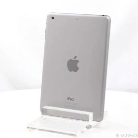 【中古】Apple(アップル) iPad mini 2 32GB スペースグレイ ME277J／A Wi-Fi 【377-ud】