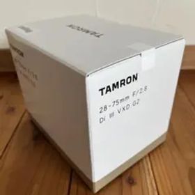 [新品]28-75mm F/2.8 Di III VXD G2 Zマウント