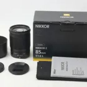 ニコン Nikon NIKKOR Z 85mm f/1.8 S 付属品完備 元箱 大口径中望遠単焦点レンズ◇48575