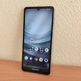 シャープ(SHARP)のSHARP AQUOS sense7 SHG10 ブラック(スマートフォン本体)