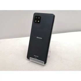 【中古】SHARP docomo 【SIMフリー】 AQUOS sense6 ブラック 4GB 64GB SH-54B【仙台駅東口】保証期間1ヶ月【ランクB】