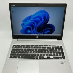 【30日間保証】HP ProBook 450 G7 Core i5-10210U（第10世代・1.6GHz） メモリ8GB SSD512GB 15.6型 FHD Windows11 Pro Webカメラ テンキー付き ノートパソコン USB-C HDMI