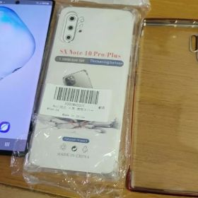 Samsung Galaxy Note 10 Plus ケース付き