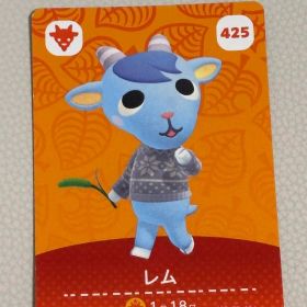 どうぶつの森 amiiboカード レム