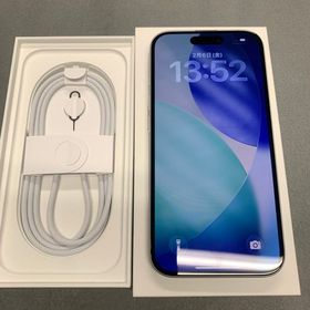 超美品 国内版 simフリー iPhone16 256GB ホワイト色