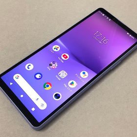 セイモバイル★SIMフリー AU Xperia 10 V SOG11 128GB ラベンダー