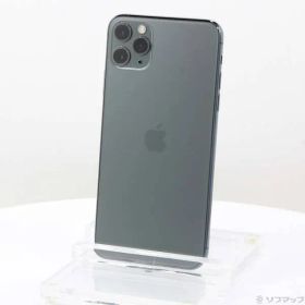 ソフマップ 〔中古品〕 iPhone11 Pro Max 256GB ミッドナイトグリーン MWHM2J／A SoftBank【258】