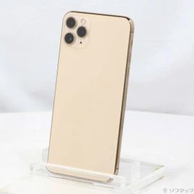 ソフマップ 〔中古品〕 iPhone11 Pro Max 256GB ゴールド MWHL2J／A SIMフリー【276】