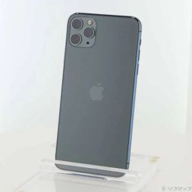 ソフマップ 〔中古品〕 iPhone11 Pro Max 256GB ミッドナイトグリーン MWHM2J／A SIMフリー【262】