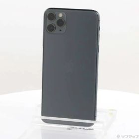 ソフマップ 〔中古品〕 iPhone11 Pro Max 512GB ミッドナイトグリーン NWHR2J／A SIMフリー【262】