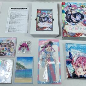 A2605・Nintendo Switch あくありうむ。湊あくあ Hololive official Edition 限定版 通電確認済み ※箱ダメージあり